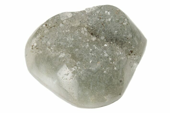 Sparkly Druzy Quartz Cabochon - Artigas, Uruguay #186275